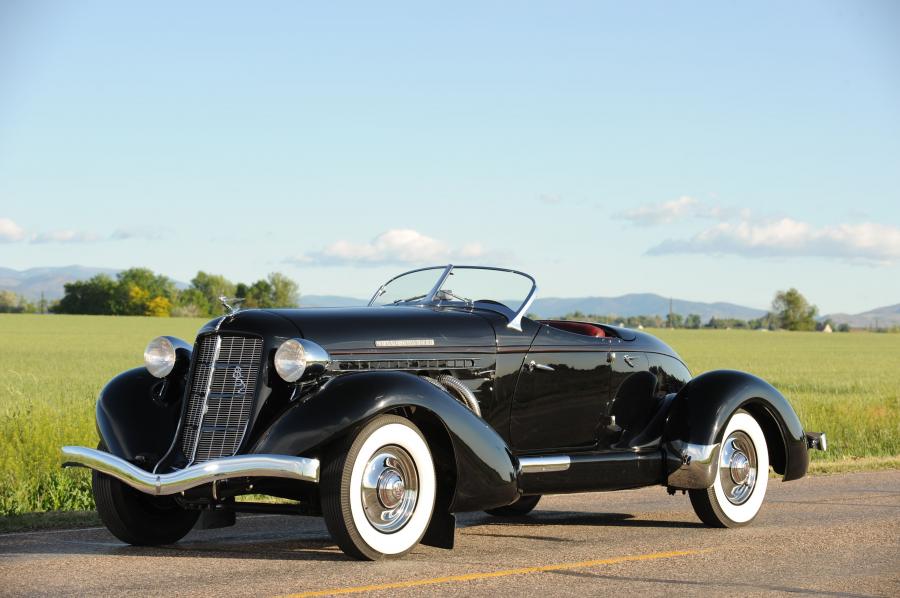  Auburn 852 SC Dual Ratio Speedster 1936 года  (фото 27 из 48)